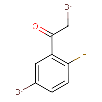 5-Bromo-2-fluorophenacyl bromide