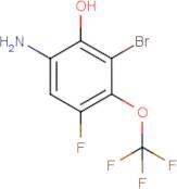 6-Amino-2-bromo-4-fluoro-3-(trifluoromethoxy)phenol