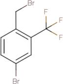 4-Bromo-2-(trifluoromethyl)benzyl bromide