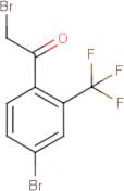 4-Bromo-2-(trifluoromethyl)phenacyl bromide