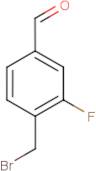 4-(Bromomethyl)-3-fluorobenzaldehyde