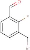 3-(Bromomethyl)-2-fluorobenzaldehyde