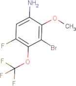 3-Bromo-5-fluoro-2-methoxy-4-(trifluoromethoxy)aniline