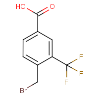 4-(Bromomethyl)-3-(trifluoromethyl)benzoic acid