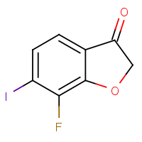 7-Fluoro-6-iodobenzo[b]furan-3(2H)-one