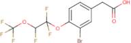 3-Bromo-4-[1,1,2-trifluoro-2-(trifluoromethoxy)ethoxy]phenylacetic acid