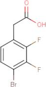 4-Bromo-2,3-difluorophenylacetic acid