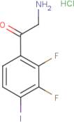 2,3-Difluoro-4-iodophenacylamine hydrochloride