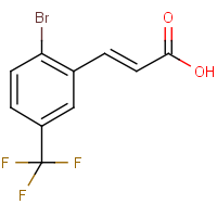 2-Bromo-5-(trifluoromethyl)cinnamic acid