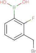 3-(Bromomethyl)-2-fluorobenzeneboronic acid