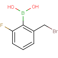 2-(Bromomethyl)-6-fluorobenzeneboronic acid