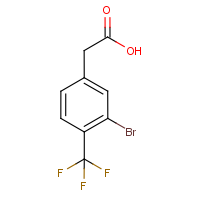 3-Bromo-4-(trifluoromethyl)phenylacetic acid