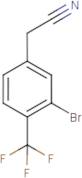 3-Bromo-4-(trifluoromethyl)phenylacetonitrile