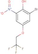 2-Bromo-6-nitro-4-(2,2,2-trifluoroethoxy)phenol