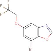 7-Bromo-5-(2,2,2-trifluoroethoxy)-1,3-benzoxazole