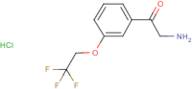 3-(2,2,2-Trifluoroethoxy)phenacylamine hydrochloride