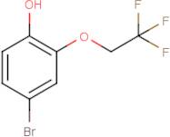 4-Bromo-2-(2,2,2-trifluoroethoxy)phenol