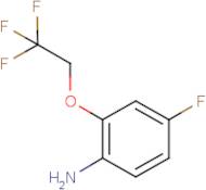 4-Fluoro-2-(2,2,2-trifluoroethoxy)aniline