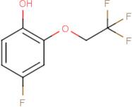 4-Fluoro-2-(2,2,2-trifluoroethoxy)phenol