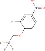 3-Fluoro-4-(2,2,2-trifluoroethoxy)nitrobenzene