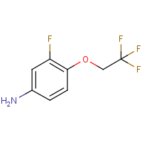 3-Fluoro-4-(2,2,2-trifluoroethoxy)aniline