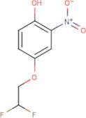 4-(2,2-Difluoroethoxy)-2-nitrophenol