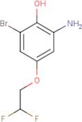 2-Amino-6-bromo-4-(2,2-difluoroethoxy)phenol