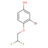 3-Bromo-4-(2,2-difluoroethoxy)phenol