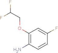 4-Fluoro-2-(2,2-difluoroethoxy)aniline