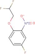 5-Fluoro-2-(2,2-difluoroethoxy)nitrobenzene