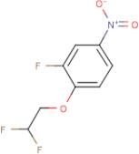 3-Fluoro-4-(2,2-difluoroethoxy)nitrobenzene