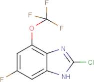 2-Chloro-6-fluoro-4-(trifluoromethoxy)-1H-1,3-benzimidazole