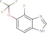 4-Fluoro-5-(trifluoromethoxy)-1H-benzimidazole