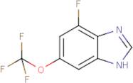 4-Fluoro-6-(trifluoromethoxy)-1H-benzimidazole