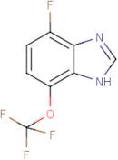 4-Fluoro-7-(trifluoromethoxy)-1H-benzimidazole