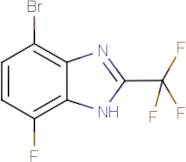 4-Bromo-7-fluoro -2-(trifluoromethyl)-1H-benzimidazole