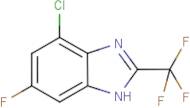 4-Chloro-6-fluoro -2-(trifluoromethyl)-1H-benzimidazole