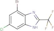 4-Bromo-6-chloro -2-(trifluoromethyl)-1H-benzimidazole