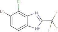 5-Bromo-4-chloro -2-(trifluoromethyl)-1H-benzimidazole