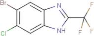 5-Bromo-6-chloro -2-(trifluoromethyl)-1H-benzimidazole