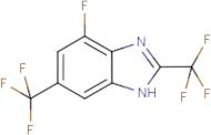 4-Fluoro-2,6-bis(trifluoromethyl)-1H-benzimidazole