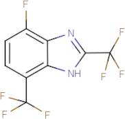 4-Fluoro-2,7-bis(trifluoromethyl)-1H-benzimidazole