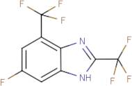 6-Fluoro-2,4-bis(trifluoromethyl)-1H-benzimidazole