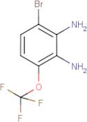 3-Bromo-6-(trifluoromethoxy)benzene-1,2-diamine