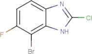 7-Bromo-2-chloro-6-fluoro-1H-1,3-benzimidazole