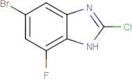 5-Bromo-2-chloro-7-fluoro-1H-1,3-benzimidazole