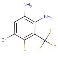 5-Bromo-4-fluoro-3-(trifluoromethyl)benzene-1,2-diamine