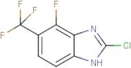 2-Chloro-4-fluoro-5-(trifluoromethyl)-1H-1,3-benzimidazole