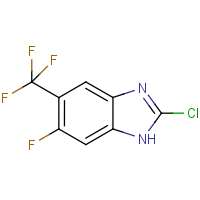 2-Chloro-6-fluoro-5-(trifluoromethyl)-1H-1,3-benzimidazole