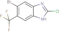 5-Bromo-2-chloro-6-(trifluoromethyl)-1H-1,3-benzimidazole